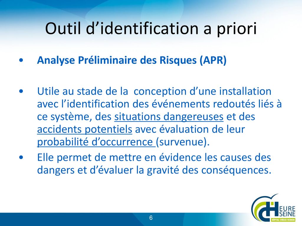 Methodes Et Outils De Gestion Des Risques Ppt T L Charger